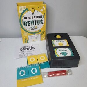 Generation Genius Kids vs Parent Game Puzzle PP2351 2018 Open Box Complete